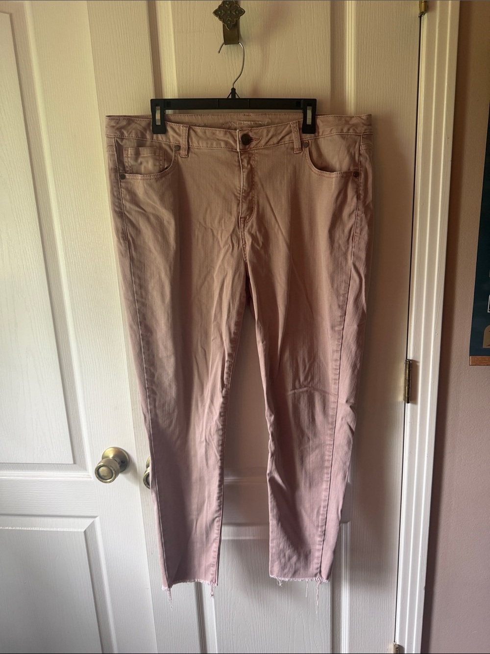 Lane Bryant Pink Jeans